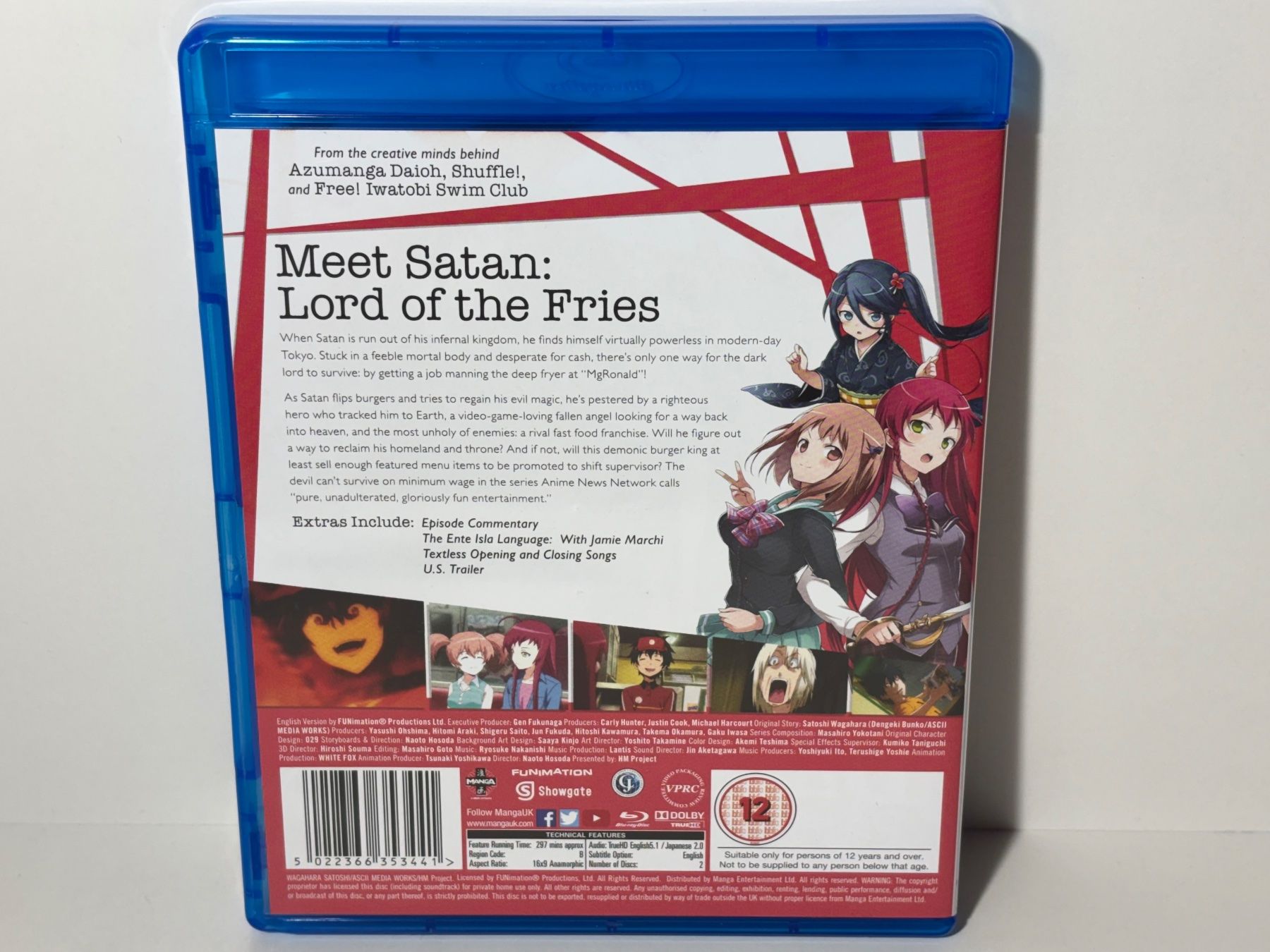 Tutti i DVDs: The Devil is a Part-Timer! Blu Ray Episodes 1-13 – Usato da Wilderswil venduto da Sstriker 1