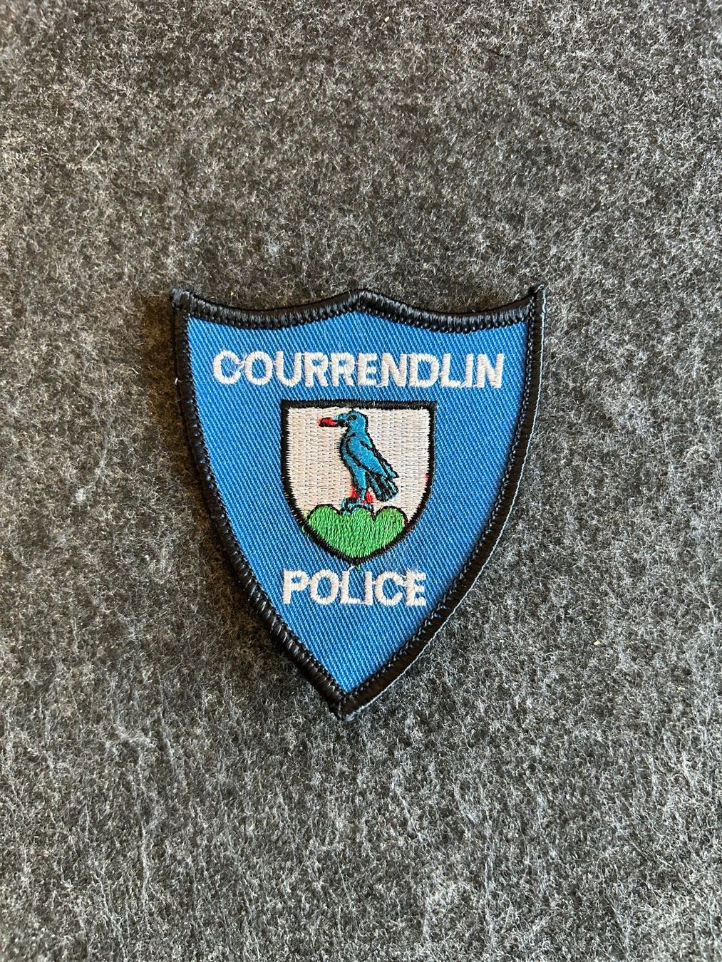 Plaketten & Abzeichen: Patch, JU, Police Courrendlin – Gebraucht aus Berikon von DGC-1995