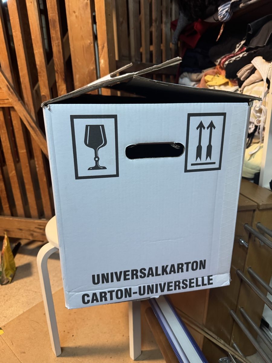 Cartoni: Standard Umzugskartons 1x gebraucht – Usato da Zürich venduto da Chanelle07