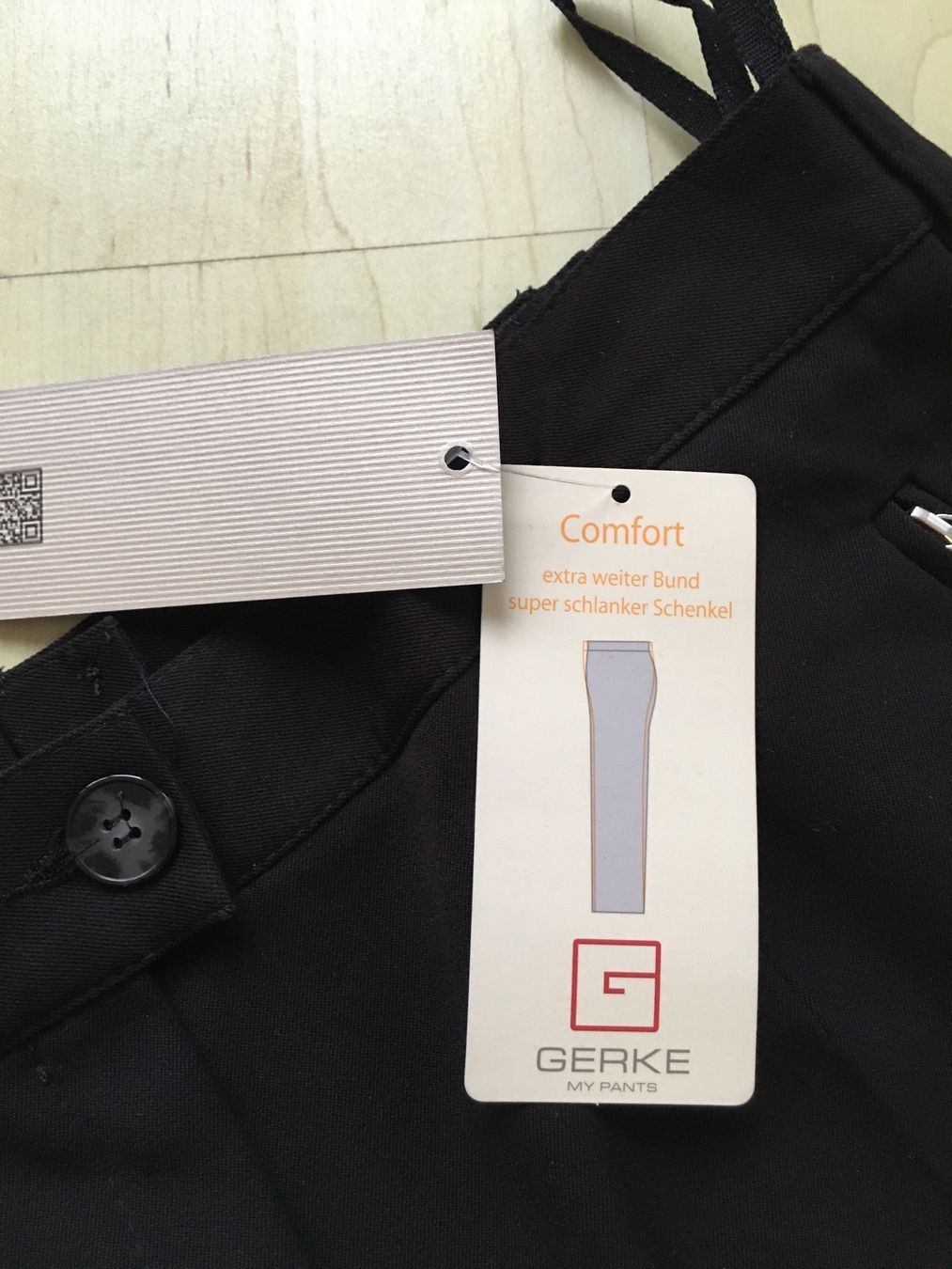 Pantaloni: NEU, Schwarz hose von Gerke, gr.36 – Nuovo (secondo la descrizione) da Zug venduto da Marika33 3