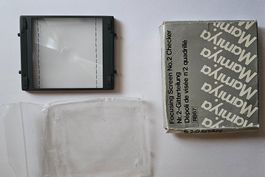 Mamiya RB67 Focusing Screen No. 2 Checker Gitterteilung Matt