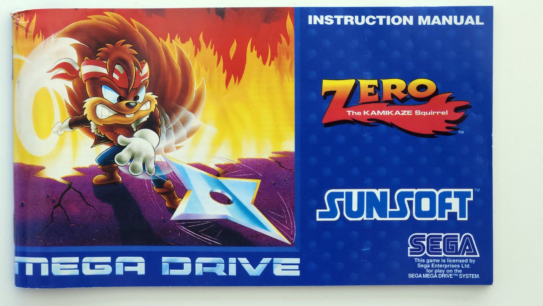 Sega Giochi: Zero The Kamikaze Squirrel - Mega Drive – Usato da Autigny venduto da zel_gvl5 4
