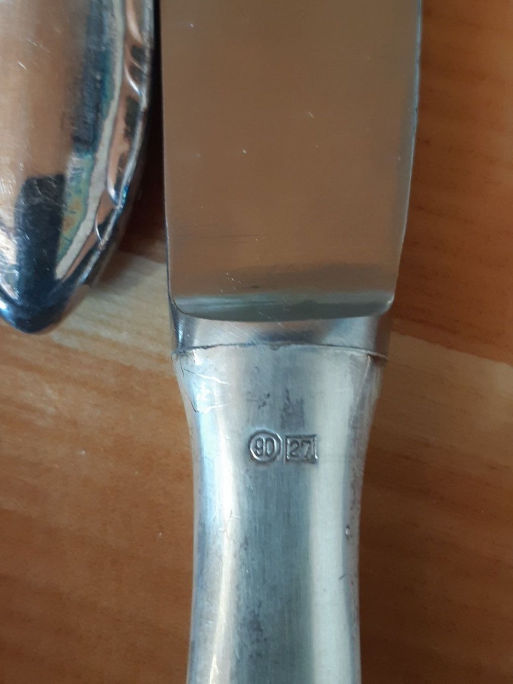 Posate: Lot T 4 versilberte Messer – Usato da Grindelwald venduto da carro5 5