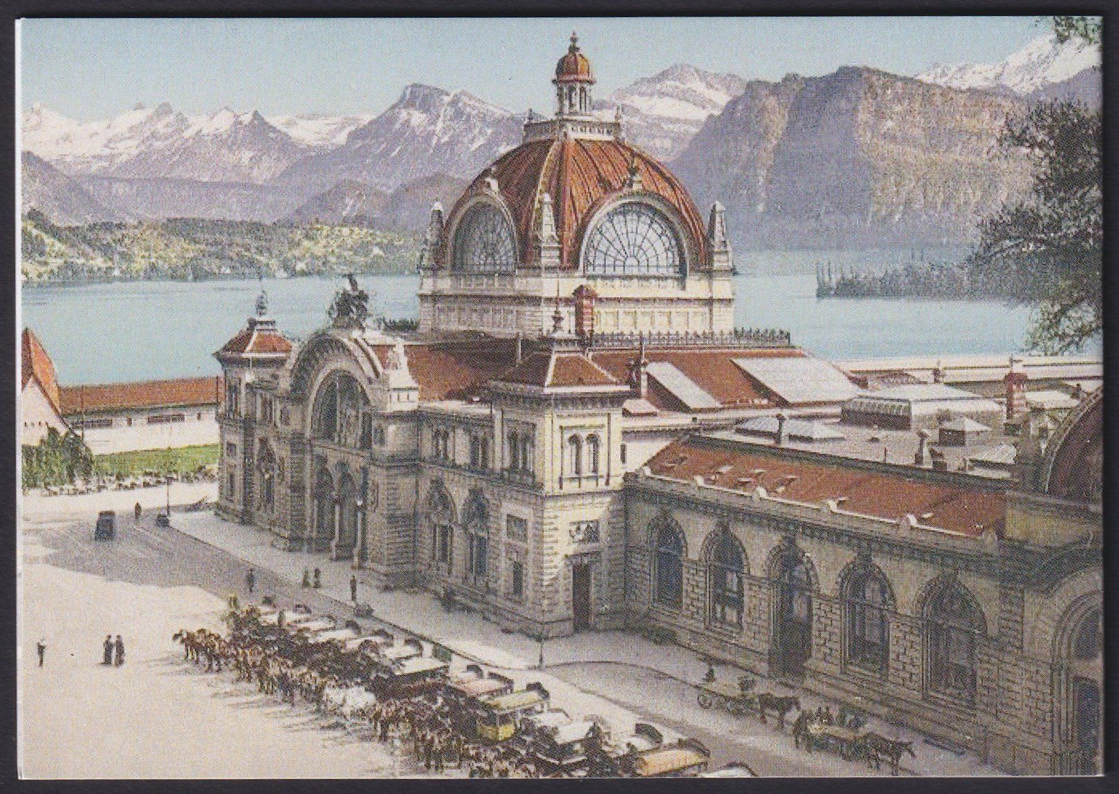 Tutti i francobolli: 2016, Nr.1602A in Markenheft "BAHNHOF" ungestempelt. – Usato da Sursee venduto da Luzernerraute 2