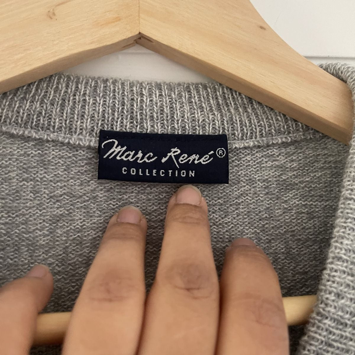 Gilet & Giacche: Marc Rene Collection Herren Weste Grau Größe 54 – Usato da Bern venduto da dek_7bjd 2