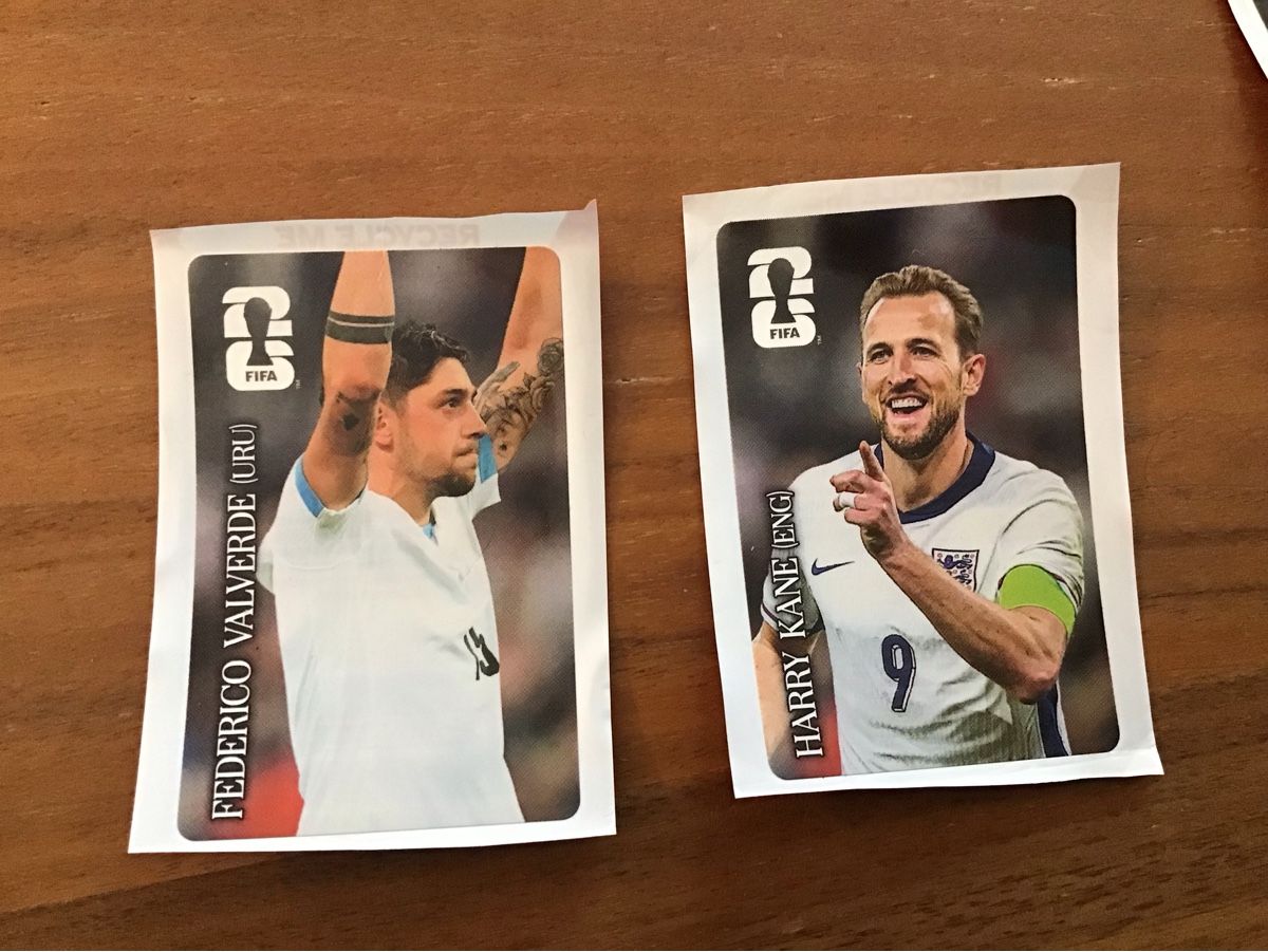 Panini Carte collezionabili: FIFA Cola Sticker komplett 2026 – Nuovo (secondo la descrizione) da Windisch venduto da tompsonjack 3