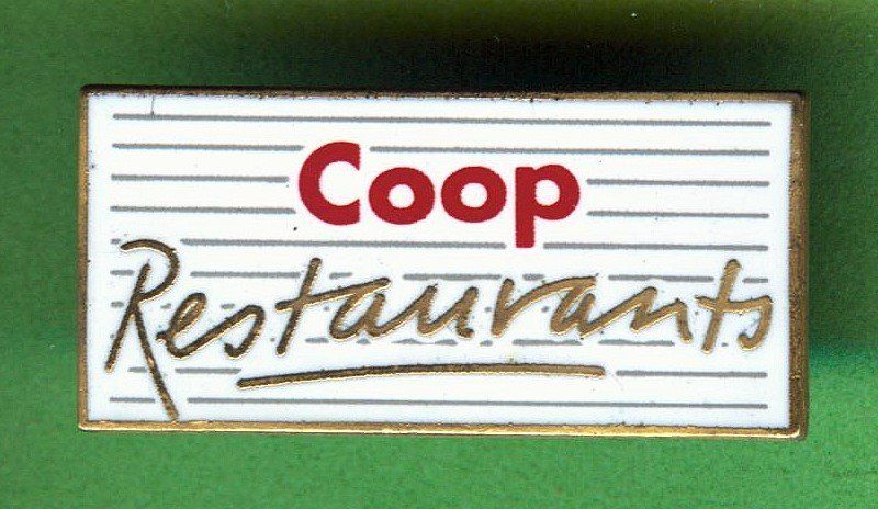 Plaketten & Abzeichen: Coop  Restaurant – Gebraucht aus Winterthur von Sammleroase