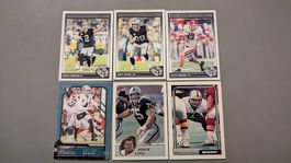 NFL Raiders trading cards