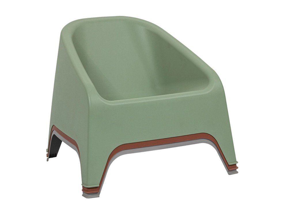 Poltrone: 2 Gartensessel aus Kunstoff --> stapelbar – Usato da Aran venduto da Casabassa0 1