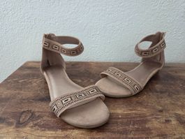 Sommer Sandalen, rosegold, Grösse 37, neuwertig!