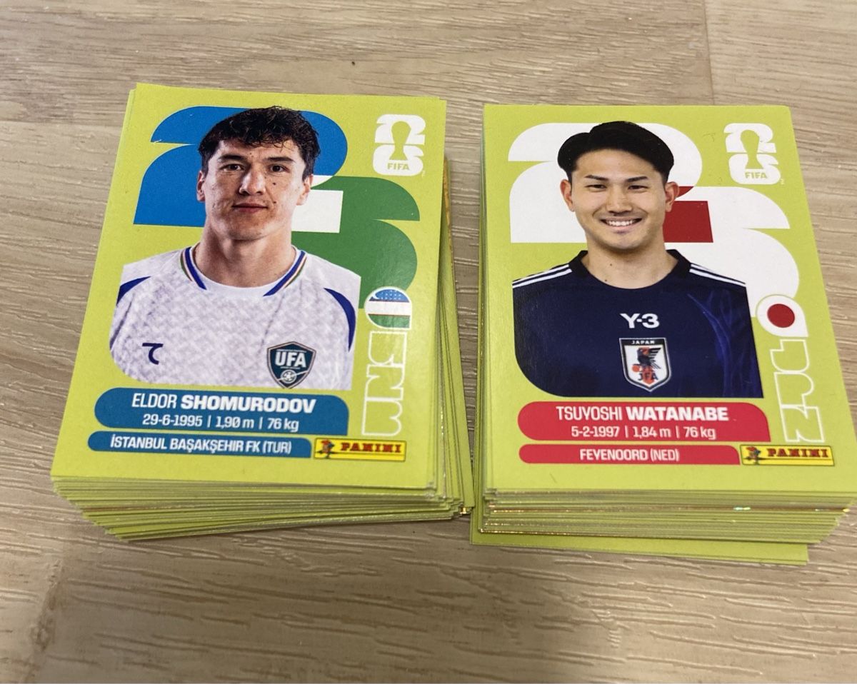 Panini Carte collezionabili: 100 verschiedene Panini Sticker WM 2026 – Nuovo (secondo la descrizione) da Zürich venduto da kar_7gs6