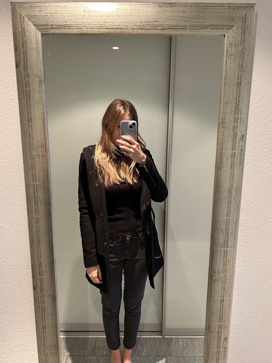 Only Cappotti: schwarzer Wollmantel Only – Nuovo (secondo la descrizione) da Zürich venduto da Shoppingqueen98