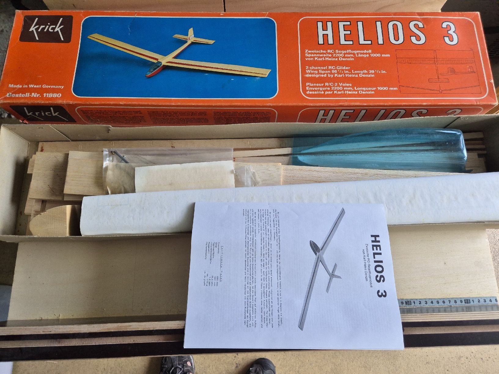 RC Modellbau: Helios 3 vo krick – Neu (gemäss Beschreibung) aus Wattenwil von hps_z6w9 1