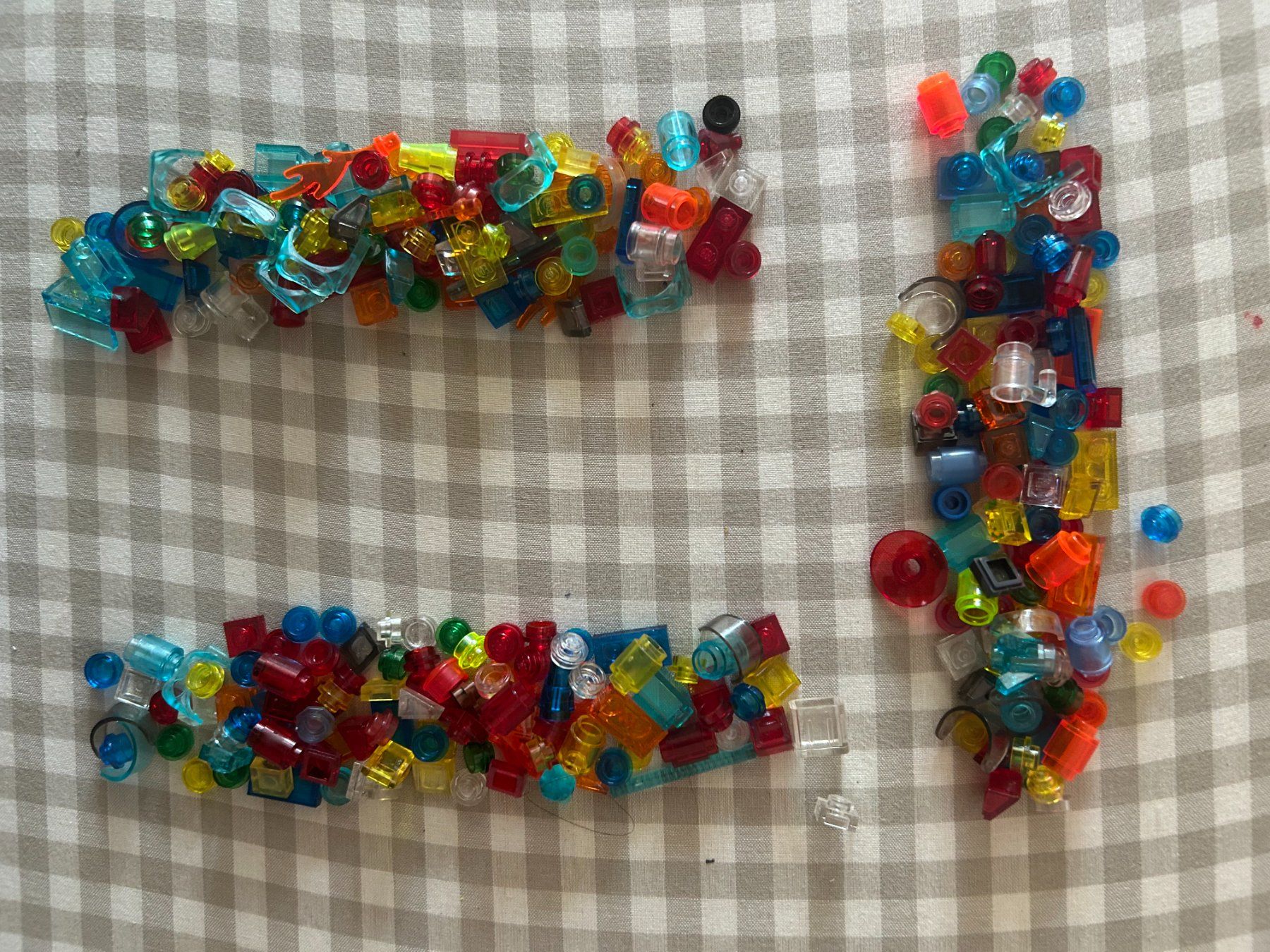 Lego Giocattoli: 300 kleine kleinst TRansparente Lego Teile – Usato da Volketswil venduto da Daniel68ernst