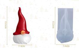 Giessform Silikonform Kerzenform Zwerg Wichtel 13 cm