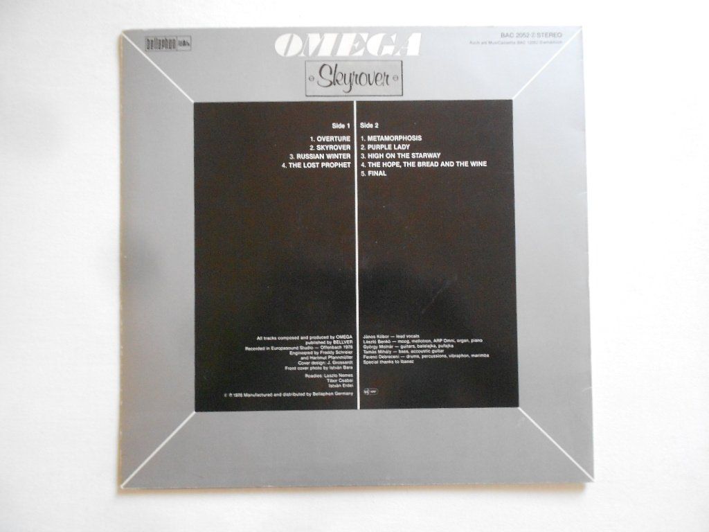 Dischi in vinile: OMEGA  -  SKYROVER – Usato da Bex venduto da Giorgiob 1