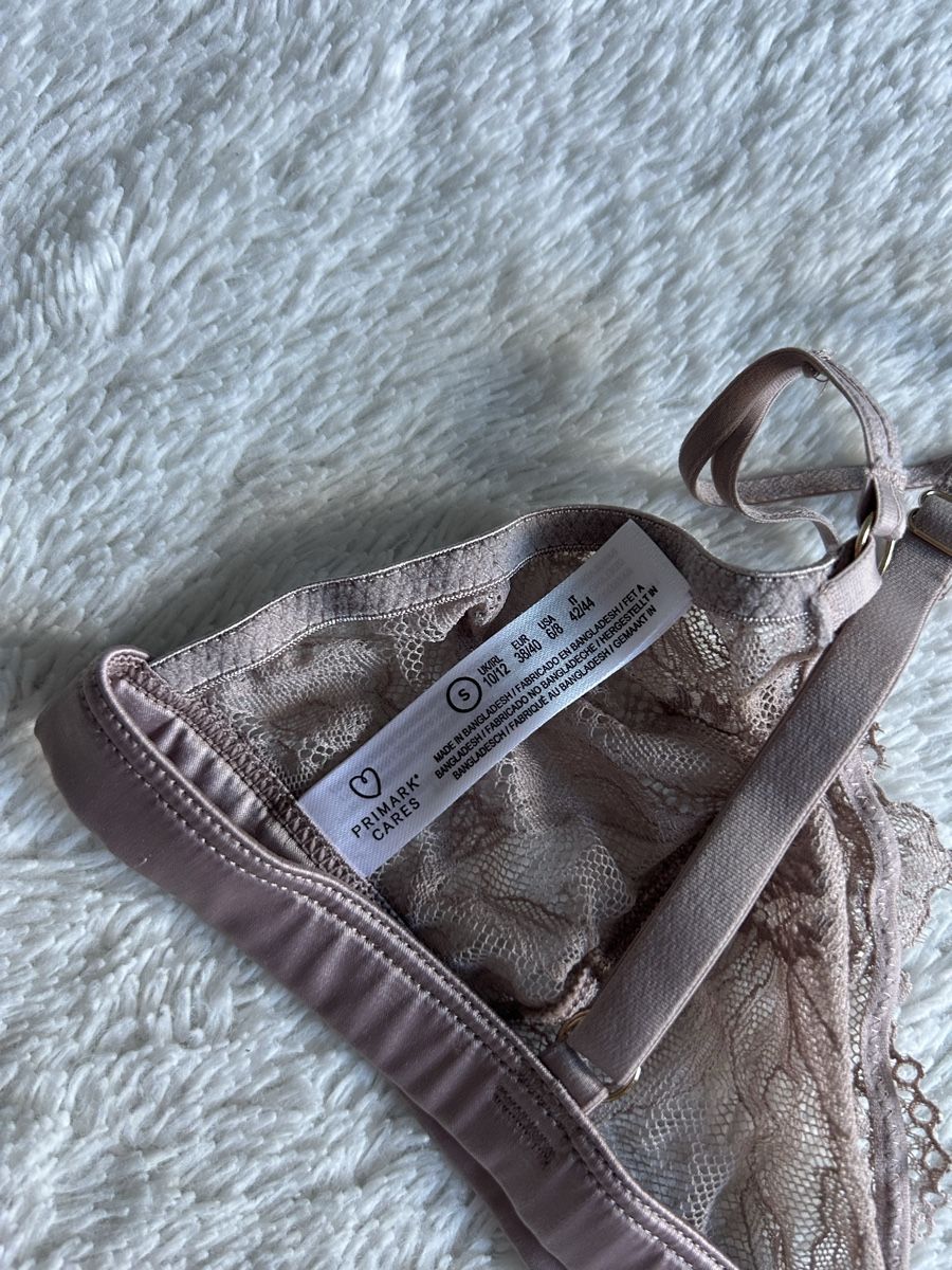 Altra biancheria intima: BH mit Spitze, Grösse S, Beige – Nuovo (secondo la descrizione) da Chur venduto da faja7000 3