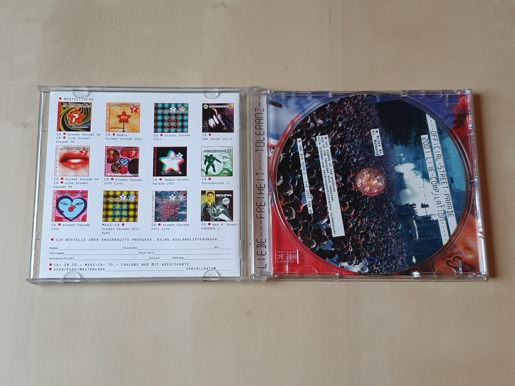 CD: Street Parade 2003 live Mix – Usato da Stansstad venduto da collectorsshop 2