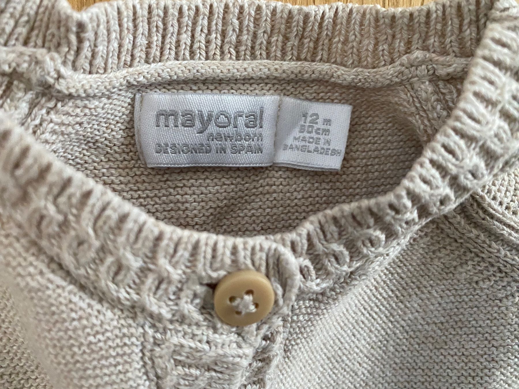 Mayoral Vestes & Manteaux: Süsses Mayoral Jäcklein Strickoptik Grösse 80 – D'occasion à Einsiedeln par PaedeK84 3