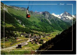 Zinal - Luftseilbahn Sorebois