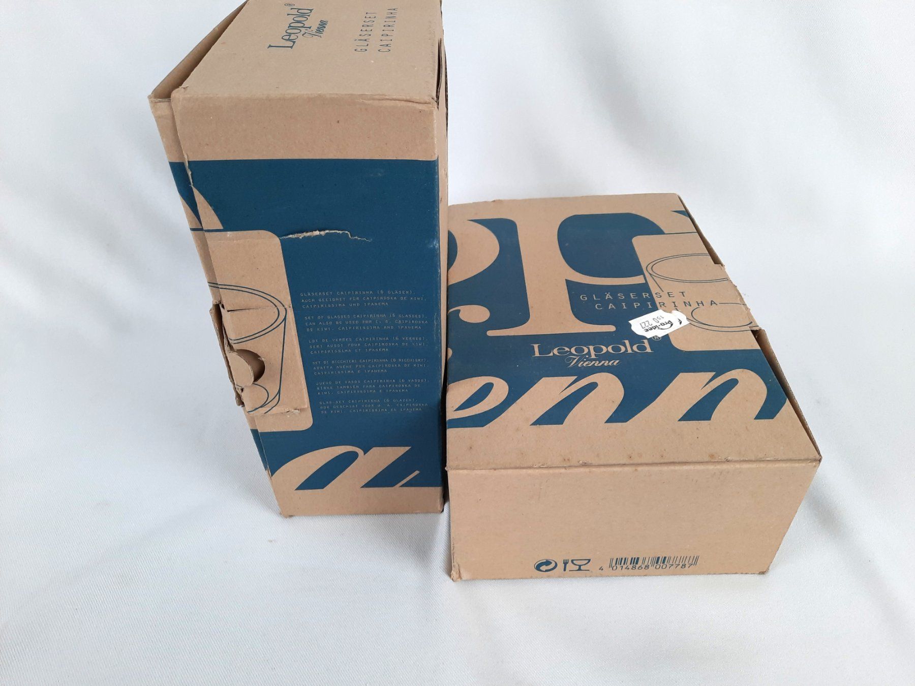 Bicchieri: LEOPOLD VIENNA, 2x 6 Caipirinha Gläser – Nuovo (secondo la descrizione) da Beinwil am See venduto da Restwert_Beinwil 8