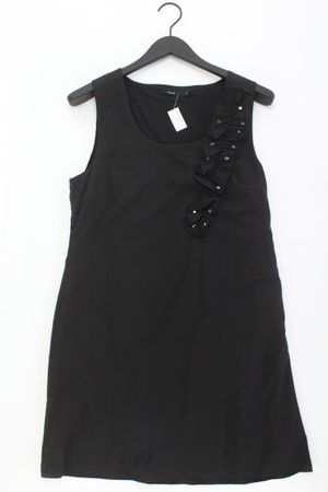 Fransa Abendkleid Gr. L Ärmellos schwarz