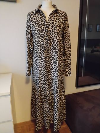 Robe longue H&M imprimé léopard taille S