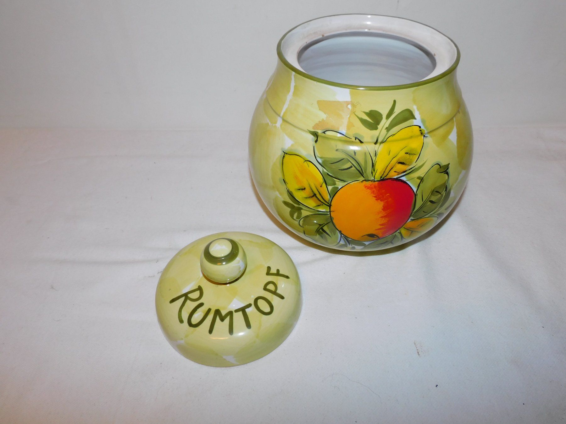 Töpfe: Rumtopf Vorratsglas Keramiktopf Vintage – Gebraucht aus sursee von trilli-tralli 3