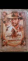 Affiche signée du film Indiana Jones la dernière croisade 