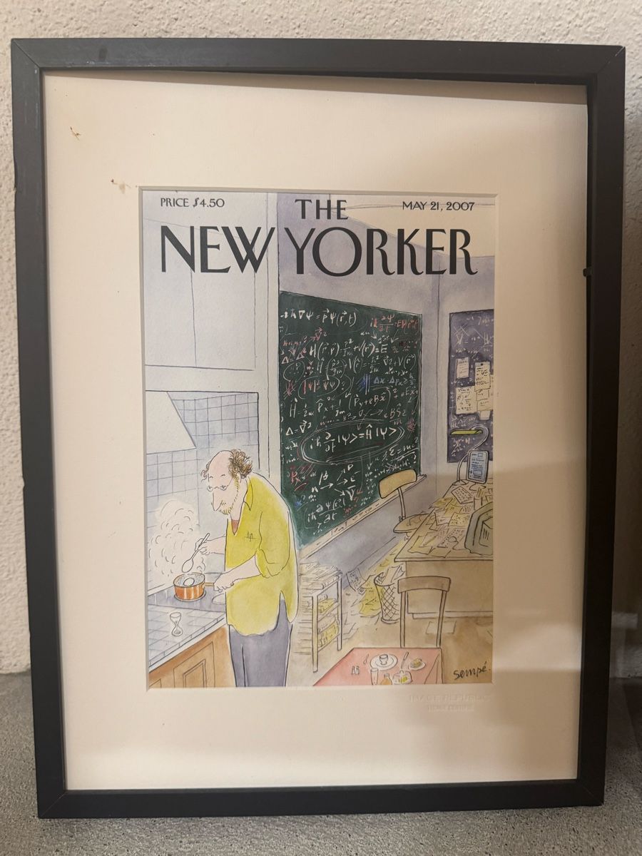 Tableaux: Framed Print New Yorker Cover – D'occasion à Zug par lev_756v