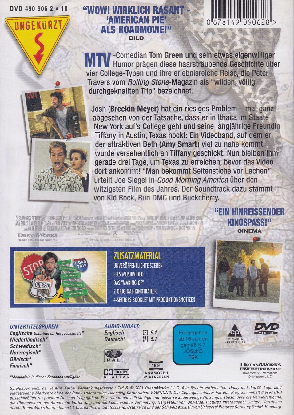Tutti i DVDs: DVD ab Fr. 1.--, Road Trip – Usato da Lausen venduto da Mondeo10628 1