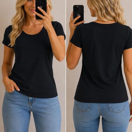 Women's Black T-shirt