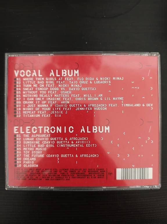 CD: David Guetta - Nothing but the beat – Usato da Boll venduto da ttr-fun 1