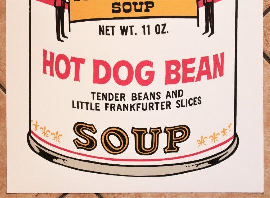 Grafica & Litografie: Andy Warhol - Lithographie - Campbells Suppe "After"‪ – Usato da Ponte Tresa venduto da 11GalleriaAlterEgo11 2
