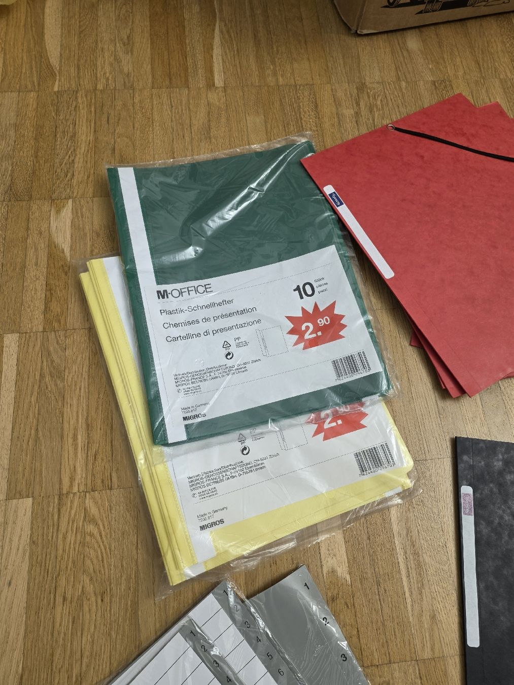 Raccoglitori: Register, Mappen, Ordnerregister, Sammelmappen – Nuovo (secondo la descrizione) da Zürich venduto da zweistein03 4