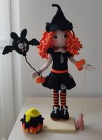 Poupée Sorcière d'Halloween -en crochet - Décoration Uni...