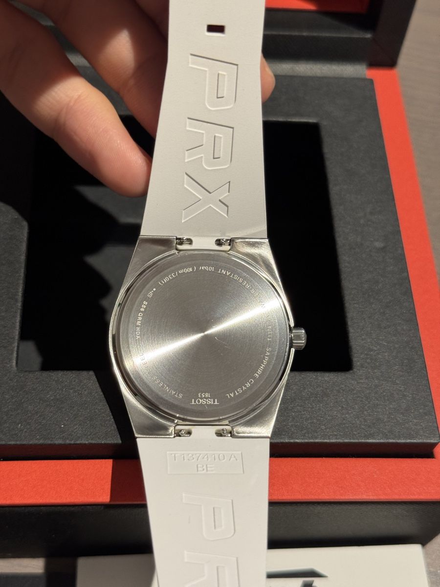 Tissot Montres: Tissot Prx 40 mm blanc – Neuf (Voir description) à Morges par gde_q2s2 5