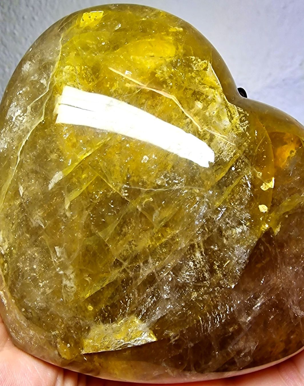 Minerali & Pietre curative: Wunderschönes Golden Healer Herz 666g – Nuovo (secondo la descrizione) da Matzingen venduto da Shay_Crystalz 4