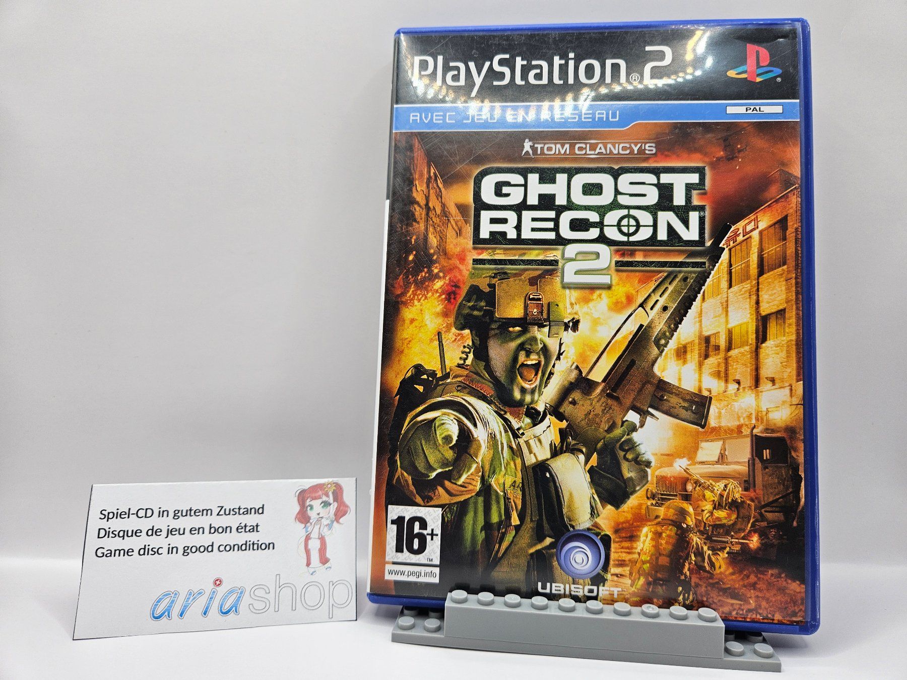 Sony Giochi: Tom Clancy's Ghost Recon 2 PS2 CIB EN / DE / FR / OTHER – Usato da Hauterive NE venduto da ariashopch