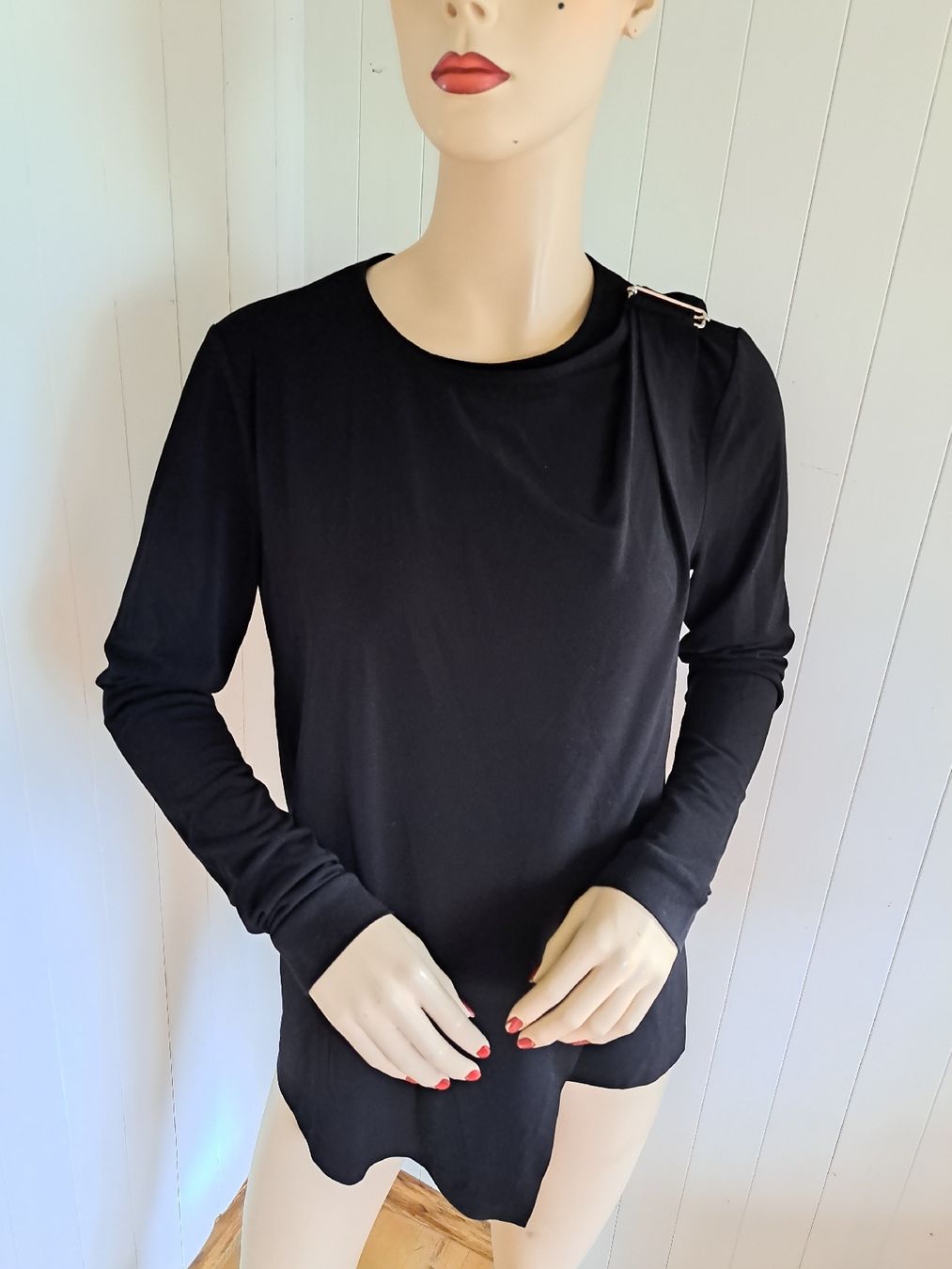 Maglioni & Felpe: MARLENE BIRGER Langarmshirt NIBOM Wickeltop Pulli M Shirt 38 – Usato da Mollis venduto da Fauchi99