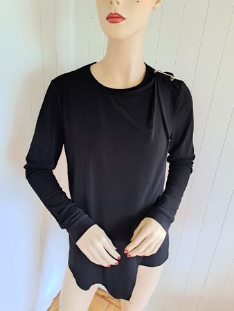 MARLENE BIRGER Langarmshirt NIBOM Wickeltop Pulli M Shirt 38