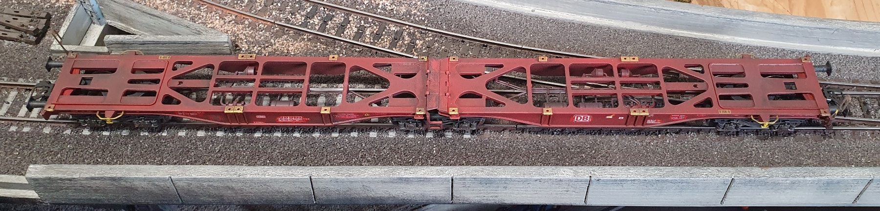 Märklin Modellini di ferrovie: WAGON SGGRSS 80, DB, MARKLIN 47801, + PATINE – Usato da Loveresse venduto da FIFILOULOU 4