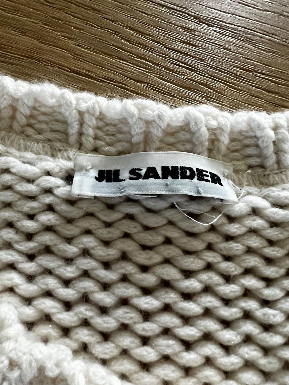 Jil Sander Maglioni & Felpe: JIL SANDER Grobstick Pullover unisex 100% Kaschmir 36 creme – Usato da Staad SG venduto da Chirrari 2