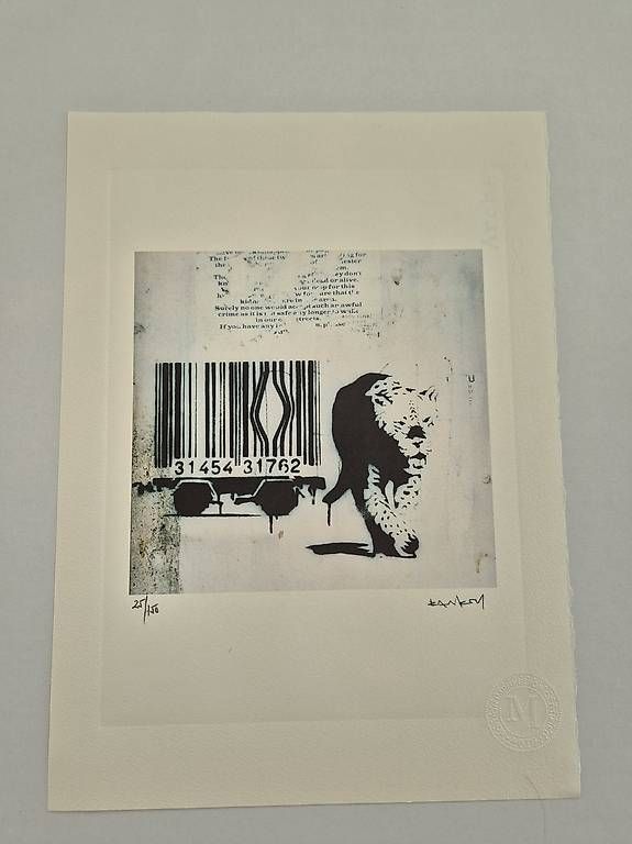 Foto & Immagini: Banksy "Barcode" (limitiert 25/150) – Usato da Staufen venduto da saerdna81