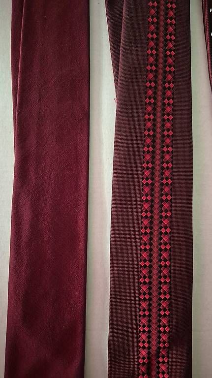 Cravatte: Vintage Herren Krawatten 4 Polyester & Seide – Usato da Zuerich venduto da Moysy 4