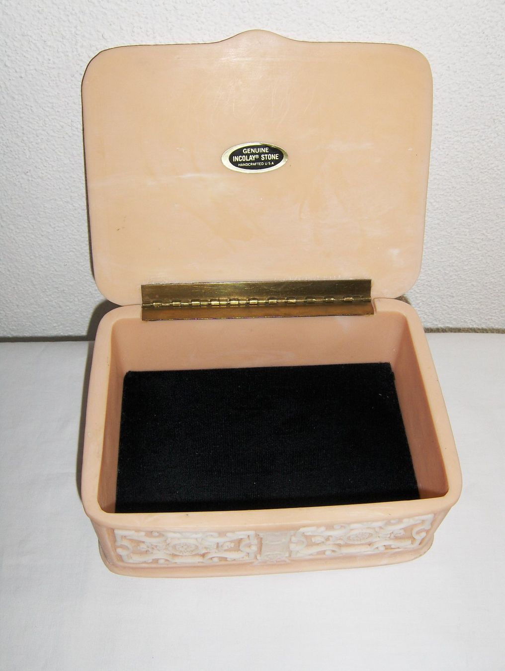 Portagioie: Schmuck Schatulle "GENUINE INCOLAY STONE" – Usato da Dübendorf venduto da alracfo 3