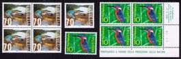 EISVOGEL-MARKEN der Schweiz 1966+2002_Noch frankaturgültig !