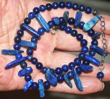 Halskette L-8678 – Lapislazuli – 41+5 cm