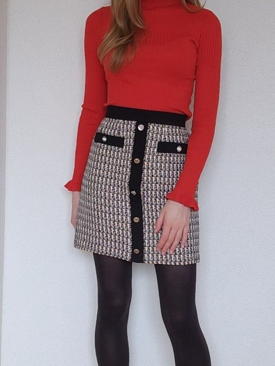 Eleganter Maje Tweed Rock 34 (Gebraucht) in Bronschhofen für CHF 34 ...