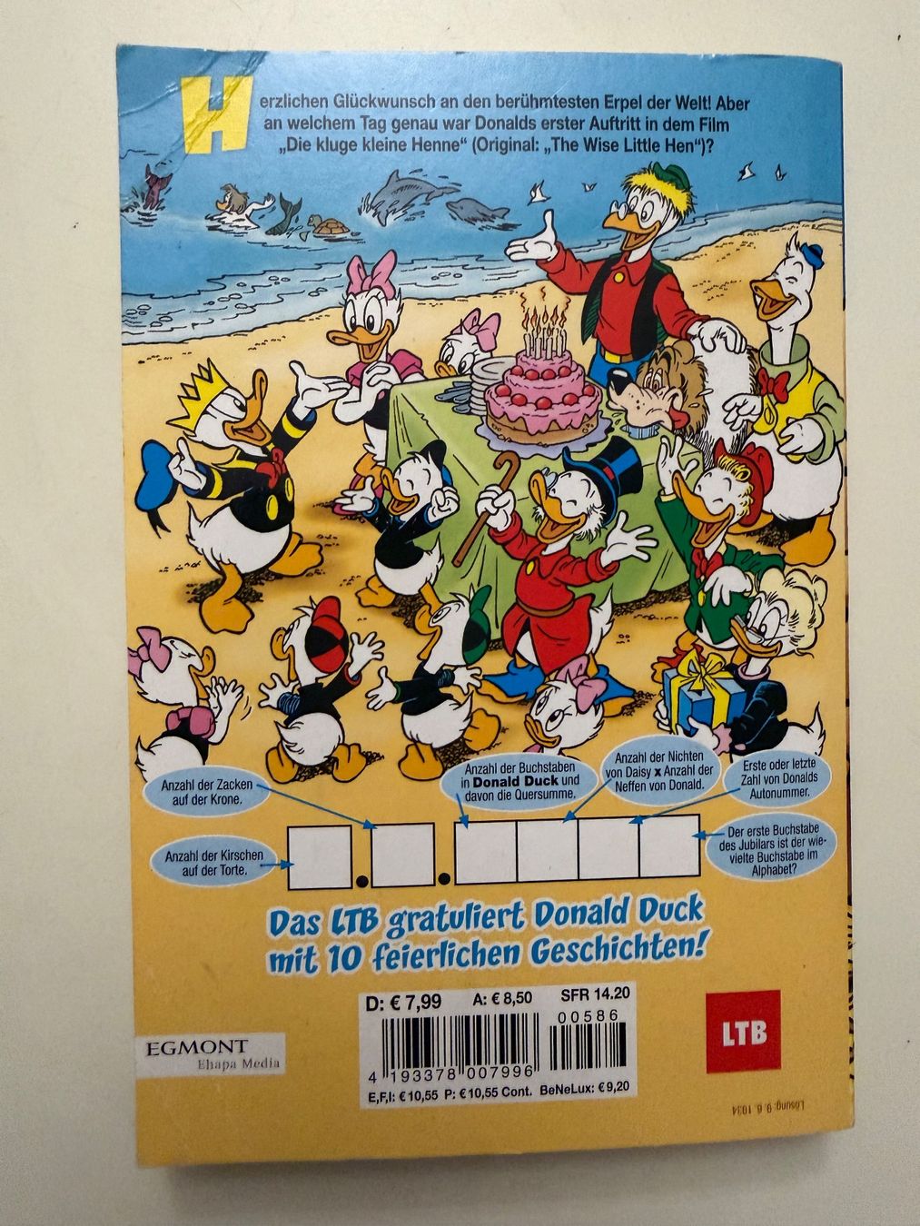 Fumetti: LTB Lustiges Taschenbuch 586 – Usato da Münsingen venduto da Ganjam 2